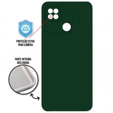 Capa Xiaomi Redmi 10A - Cover Protector Verde Escuro